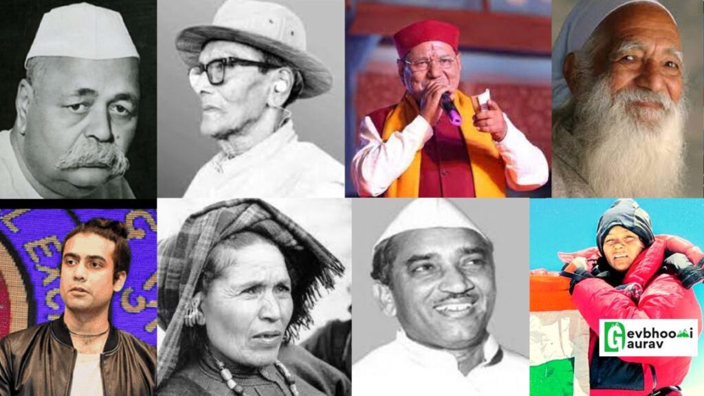 Prominent Personalities from Garhwal